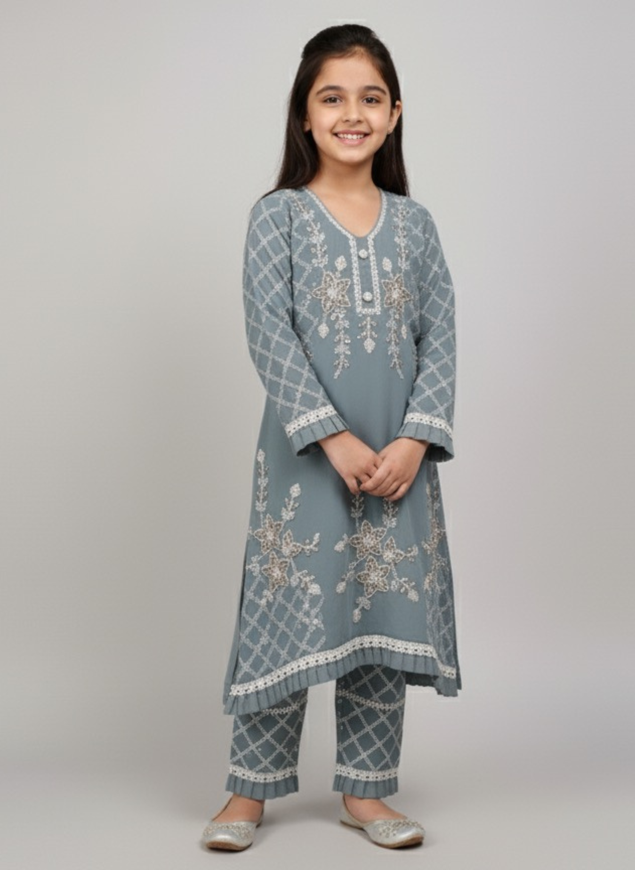 Festive Embroidered Kurta Set