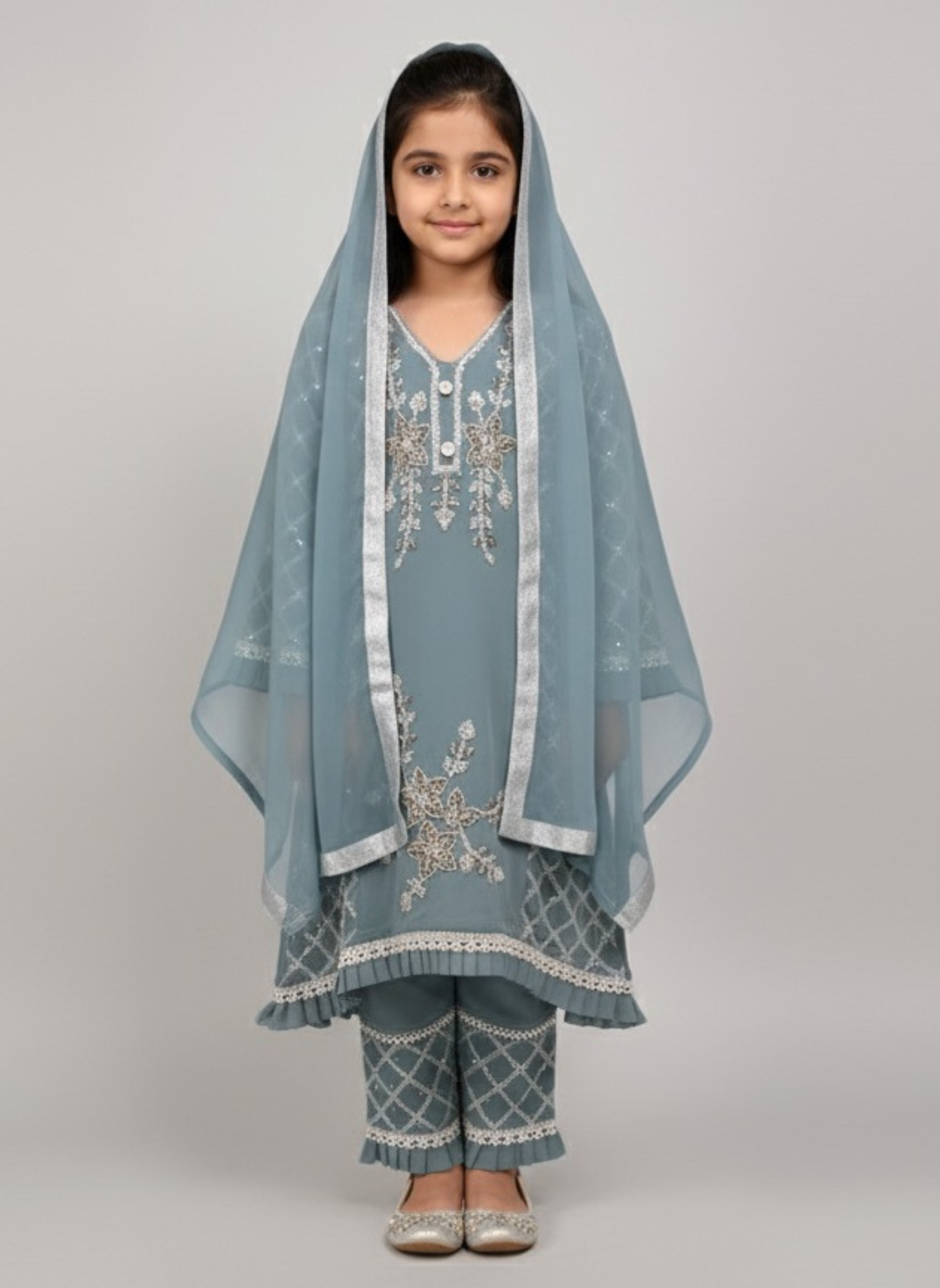 Festive Embroidered Kurta Set